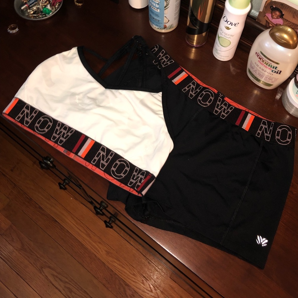 Bralette and shorts bundle